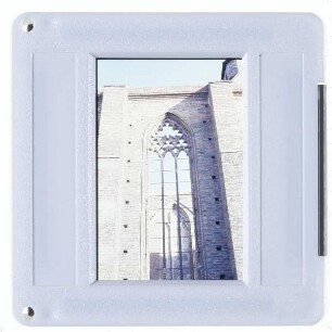 Brandenburg an der Havel, Kloster St. Pauli : Maßwerkfenster Kirchenschiff von Westen