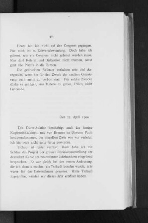 Den 25. April 1900