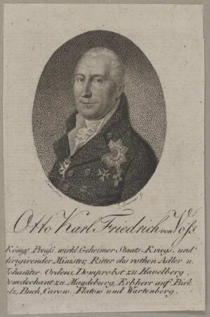 Bildnis des Otto Karl Friedrich von Voss