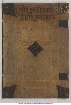 Summa theologiae. Pars I; Pars III.
