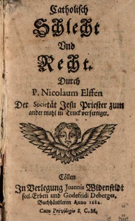 Catholisch Schlecht und Recht