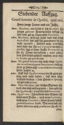Siebender Auffzug.