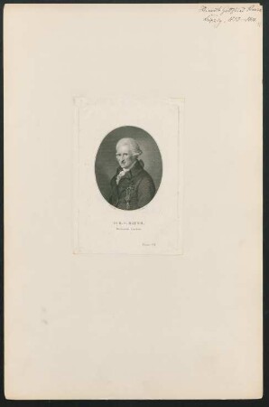 [Bildnis Heinrich Gottfried Bauer]