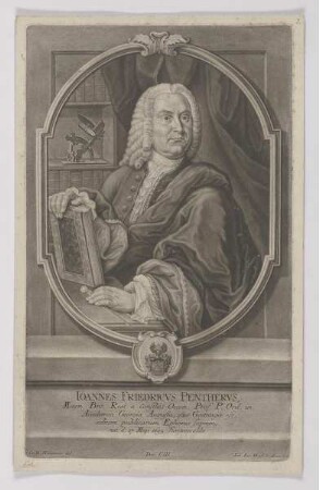 Bildnis des Ioannes Friedricvs Penthervs