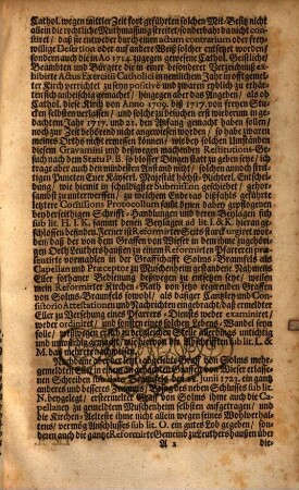 Copia Schreibens an Ihro Käyserl. Majestät von Chur-Pfaltz de dato Manheim den 14. Decembr. 1724.