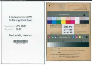 Entnazifizierung Heinrich Beckedahl, geb. 07.04.1903 (Landwirt)