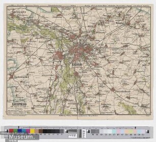 Leipzig und engere Umgegend.