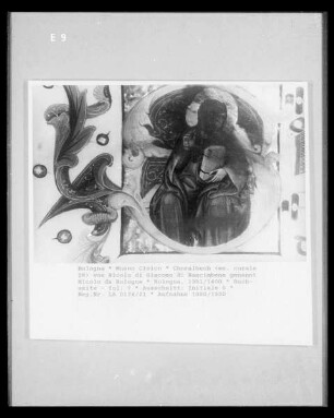 Choralbuch  von Nicolo di Giacomo di Nascimbene genannt Nicolo da Bologna — Buchseite - fol. ?