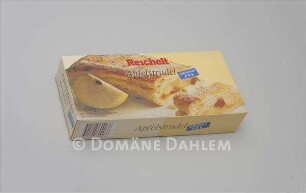 Verpackung der "Reichelt" Eigenmarke - "Apfelstrudel"