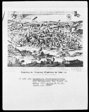 Belagerung der Stadt Magdeburg im Jahre 1551