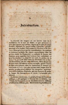 La Balance : revue allemande et française. 1, 1. 1836. Livr. 1 - 3