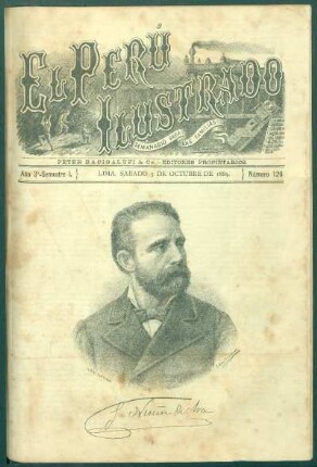 [Retrato de D. Gaspar Núñez de Arce.]