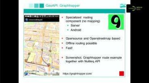 Overview of different geo APIs