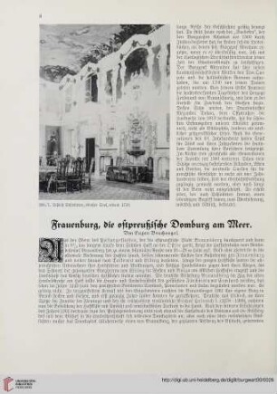 30: Frauenburg, die ostpreußische Domburg am Meer