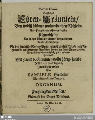 Band VII. = Organum.