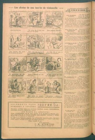 Los efectos de una lección de violoncello