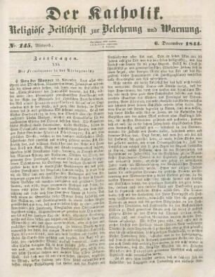 669-671 Zeitfragen : Die Franciscaner in der Rheinprovinz