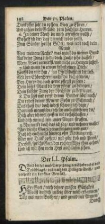 Der LI. - LX. Psalm. = Psalmus LI. - LX.