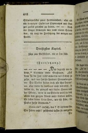 Dreißigstes Kapitel. Züge zum Volkslehrer, wie er seyn sollte.
