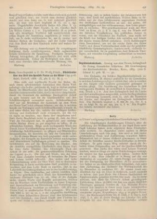 492-493 Notiz zu Usener‘s religionsgeschichtlichen Untersuchungen. Teil. I