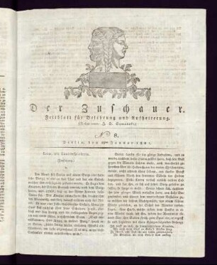 No. 8 - 18. Januar 1821