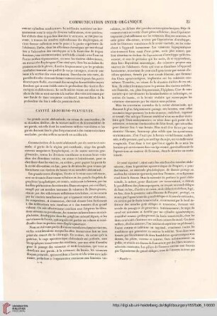 Anatomie de communication inter-organique