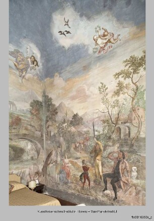 Ausmalung der Sala a Boschereccia