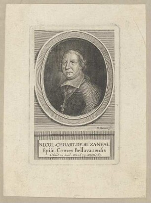 Bildnis des Nicol Choart de Buzanval