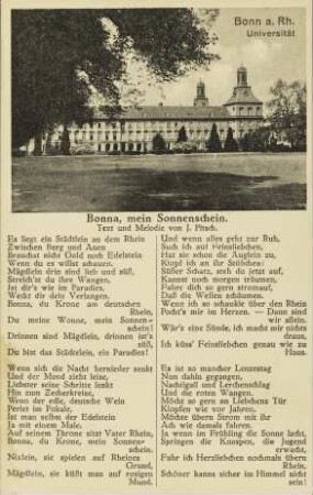 Bonna, mein Sonnenschein.