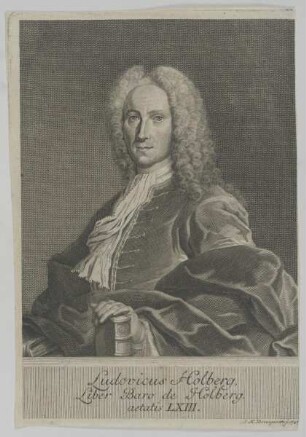 Bildnis des Ludovicus Holberg