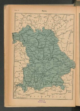 Karte 12. Bayern