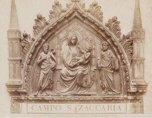 Lünette am Portal zum Campo San Zaccaria