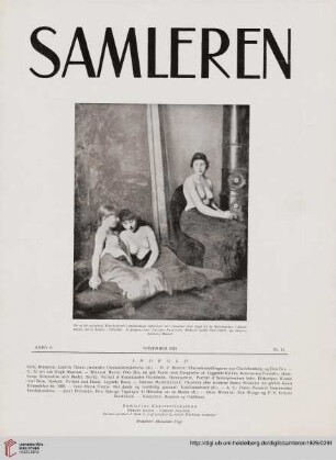 Nr. 11 (November 1929)