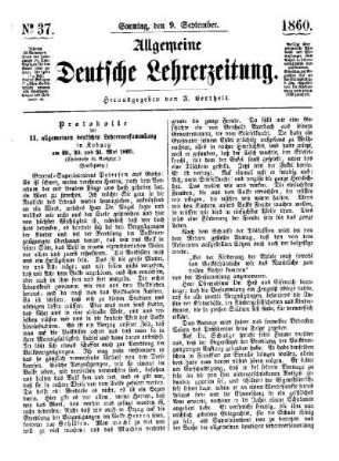 Protokolle der 11. allgemeinen deutschen Lehrerversammlung