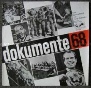 Platte zu den Ereignissen von 1968, Plattenhülle