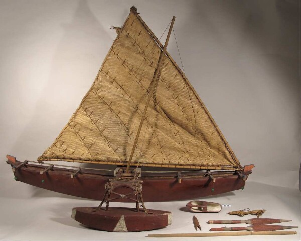 Modèle de bateau à balancier