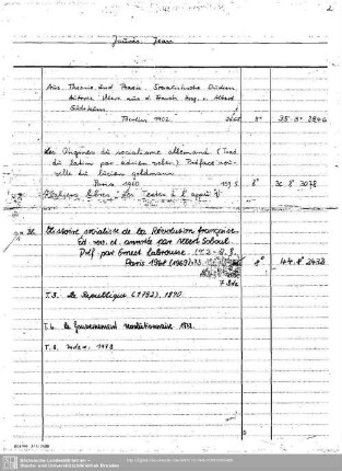 Jaures, Jean