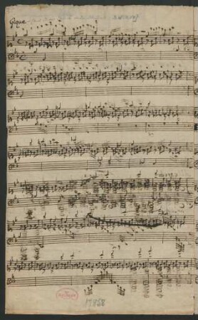 Partiten. Auszüge (Gigue); cemb; B-Dur; BWV 825/7