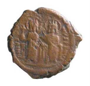 Münze, 20 Nummi, 568/69