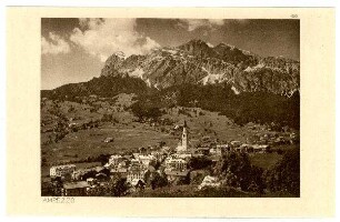 Der Krieg 1914/15 in Postkarten, 16. Reihe, Abt.: Österr.-ital. Kriegsschauplatz; Inhalt: Südtirol. 1. Gruppe: Nr. 156: Ampezzo