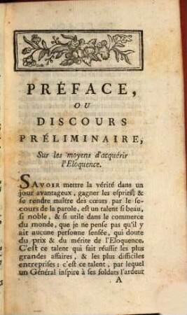 Traduction du traité de l'Orateur de Cicéron : 3 livres