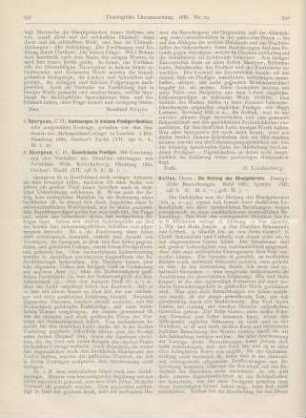 547-548 [Rezension] Spurgeon, C. H., Vorlesungen in meinem Prediger-Seminar, oder ausgewählte Vorträge, gehalten vor den Studenten des ‚Metropolitan-College‘ zu London. 2 Bde