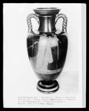 Amphora mit Kitharaspieler