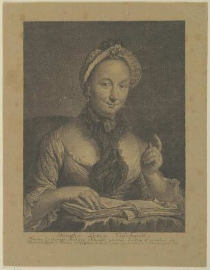 Bildnis der Dorothee Louise Viedebandt