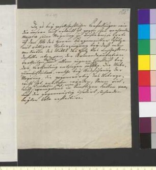 Goethe, Johann Wolfgang von: Votum