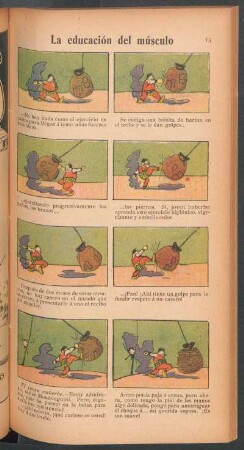 La educación del músculo - [Cómic]