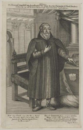 Bildnis des Martinus Chemnitius