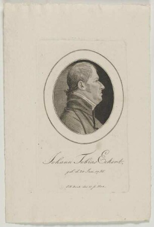 Bildnis des Johann Tobias Eckert