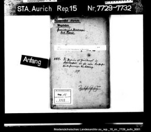 Die Pflasterung des Gemeindewegs in Marienchor