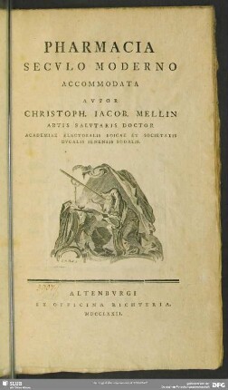 Pharmacia Seculo Moderno Accommodata